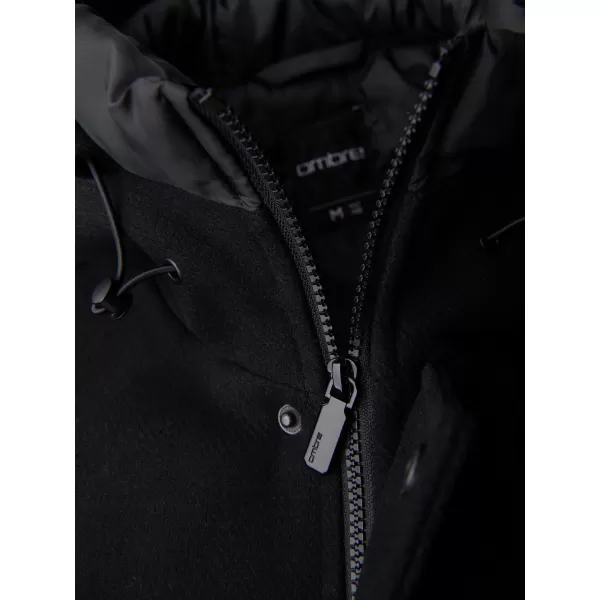  Muška parka OMBRE OM-COWC-0161 CRNA 