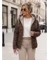 Ženska jakna DSTREET TY5883 SMEĐA