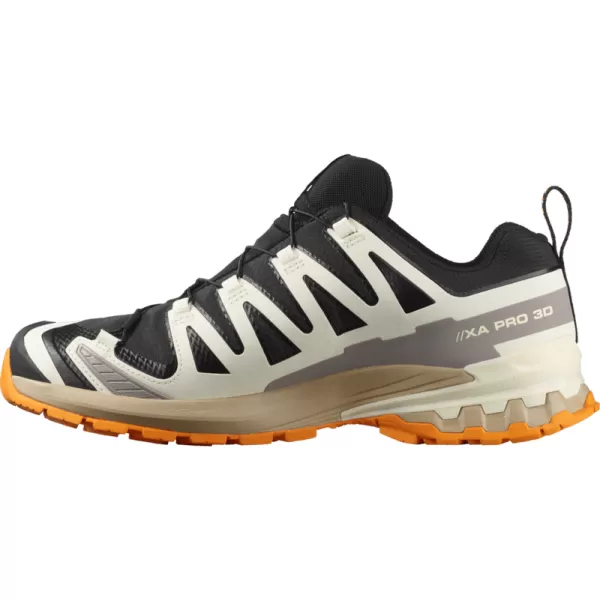  Muške cipele SALOMON XA PRO 3D V9 GORE-TEX L47881900 CRNI/LED OD VANILIJE/KURKUMA 