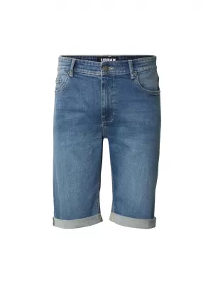 Muške kratke hlače URBAN CLASSICS TB8457 SREDNJE TAMNOPLAVO ISPRANO