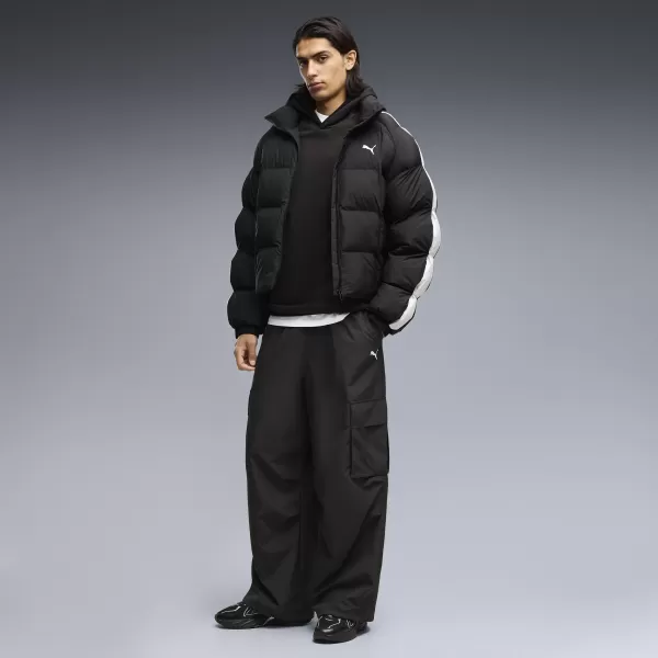  Muške hlače PUMA ESS EXTREME CARGO PANTS WOVEN OP 63676901 PUMA CRNA 