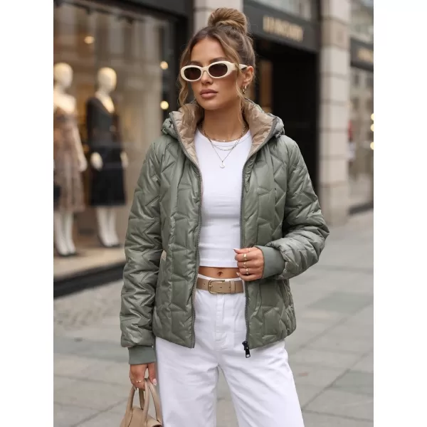  Ženska jakna DSTREET TY5778 ZELENA 