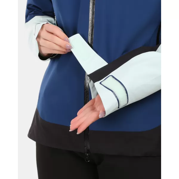  Ženska hardshell jakna KILPI MAMBA-W 1L0101KI TAMNOPLAVA 