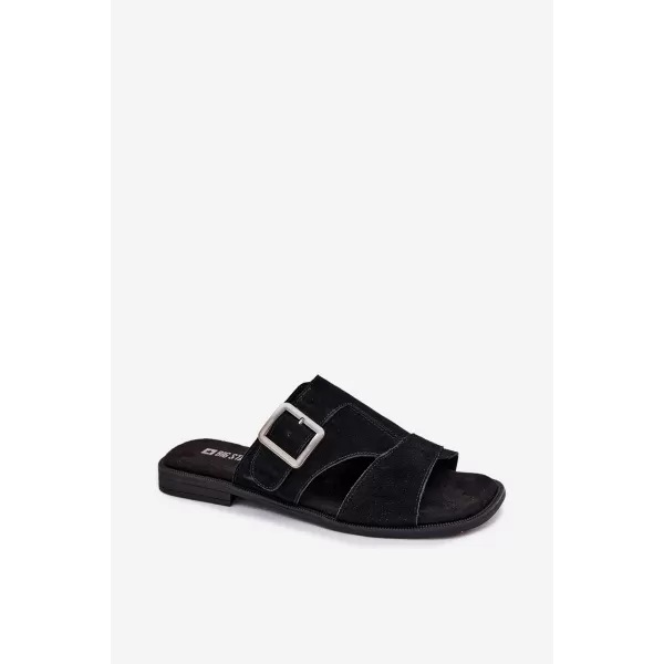  Ženske papuče BIG STAR SHOES TT274477 CRNA 