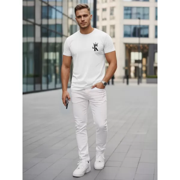  Muška majica kratkih rukava DSTREET NX5104R-WH BIJELA 