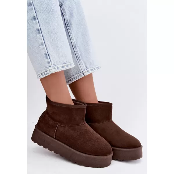  Ženske cipele BIG STAR SHOES UU274223 SMEĐE/BEŽ SJENE 