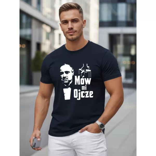  Muška majica kratkih rukava DSTREET NX5145R-NY TAMNOPLAVA 