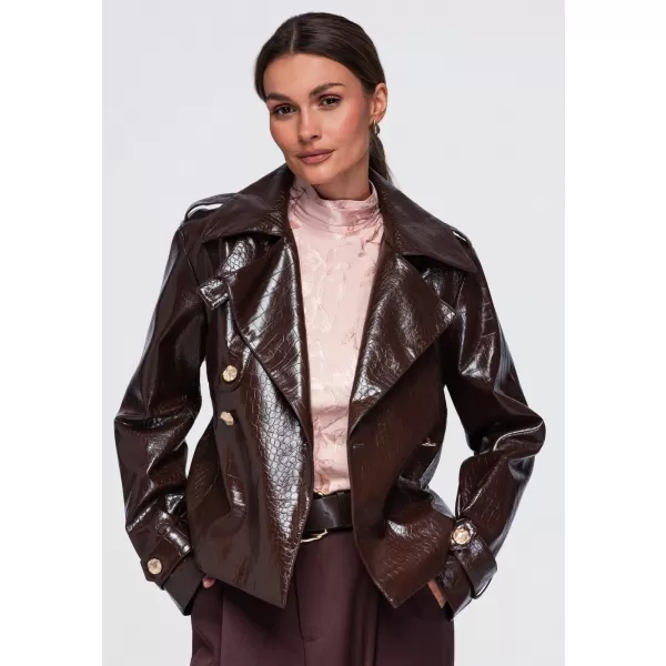  Ženska jakna OMBRE OW-JAFL-0144 SMEĐA 