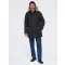 Muška parka OMBRE OM-JALJ-0310 CRNA