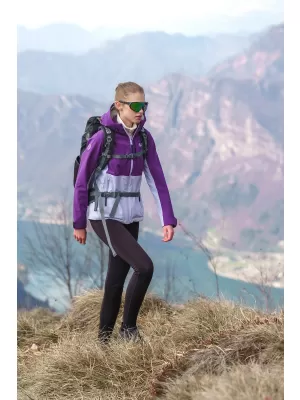 Ženska softshell jakna NORDBLANC BLINK NBSSL8320 LJUBIČASTA