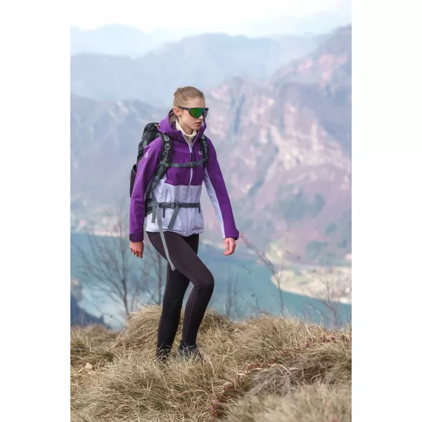  Ženska softshell jakna NORDBLANC BLINK NBSSL8320 LJUBIČASTA 