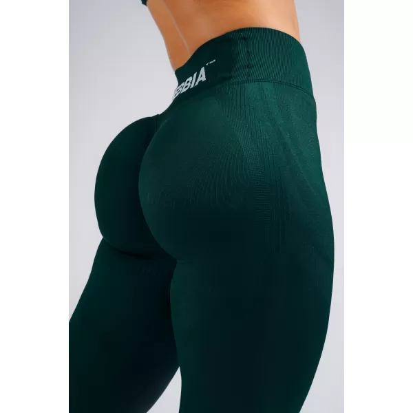  Dodatne push-up tajice visokog struka NEBBIA PRIMAL 850 TAMNO ZELENA 