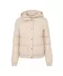 Prošivena ženska jakna URBAN CLASSICS TB8714-02903 BIJELI PIJESAK