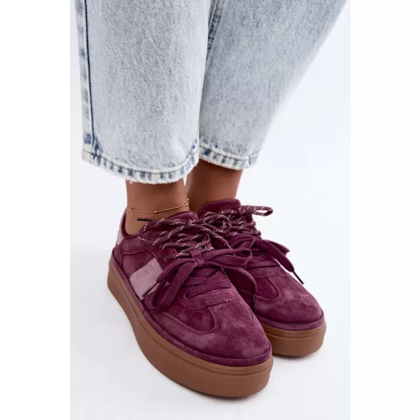  Ženske tenisice BIG STAR SHOES UU274772 LJUBIČASTE SJENE 