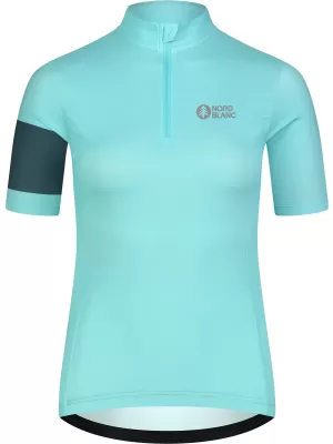 Ženski biciklistički dres NORDBLANC ENTHUSIAST NBSLF8084 PLAVA