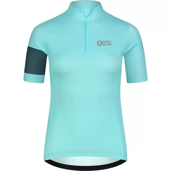 Ženski biciklistički dres NORDBLANC ENTHUSIAST NBSLF8084 PLAVA 