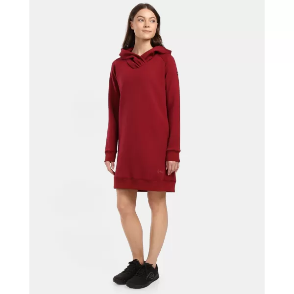  Ženski sweatshirt KILPI HEYDEN-W 1L0209KI TAMNOCRVENA 