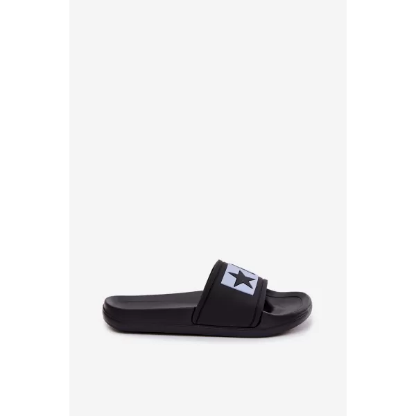  Dječje papuče BIG STAR SHOES TT374A003 CRNO/PLAVO 