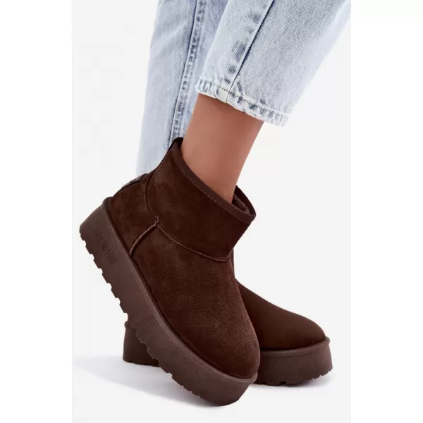  Ženske cipele BIG STAR SHOES UU274223 SMEĐE/BEŽ SJENE 