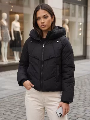 Ženska jakna DSTREET TY6082 CRNA