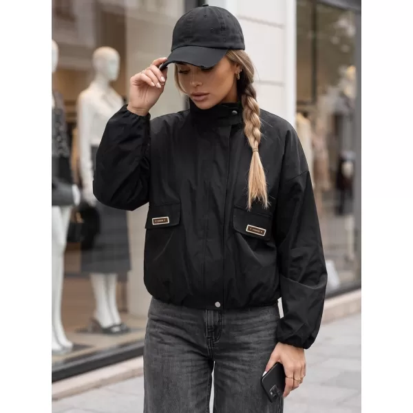  Ženska jakna DSTREET TY6023 CRNA 
