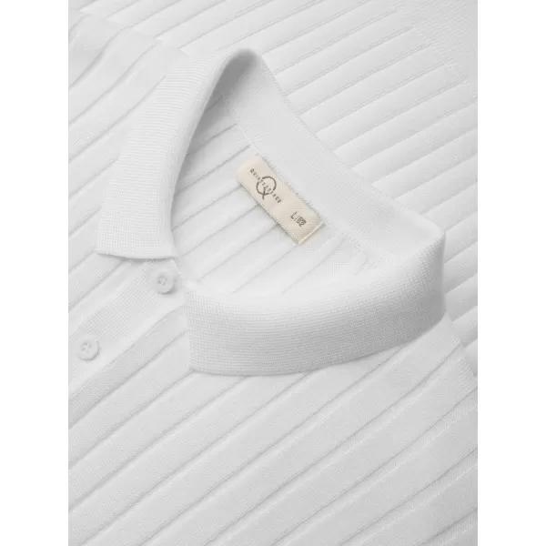  Muška polo majica OMBRE OM-POSS-0180 PRLJAVO BIJELA 