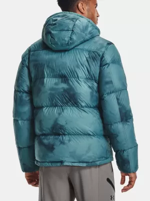 Muška jakna UNDER ARMOUR UA STORM CGI DOWN PRINTED STORM JKT 1365809-413 PLAVA