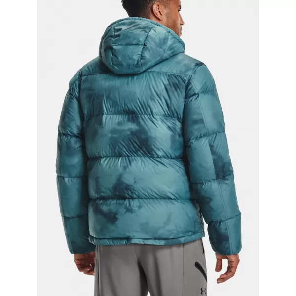  Muška jakna UNDER ARMOUR UA STORM CGI DOWN PRINTED STORM JKT 1365809-413 PLAVA 
