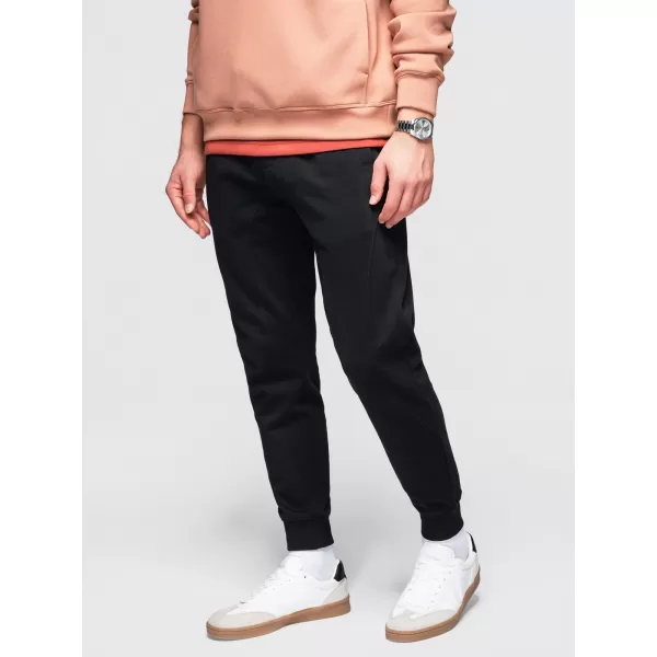  Muške trenirke OMBRE OM-PABS-0305 CRNA 