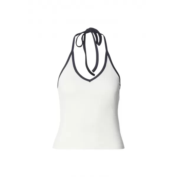  Ženski top URBAN CLASSICS TB8352A-20671 CRNO/BIJELO 