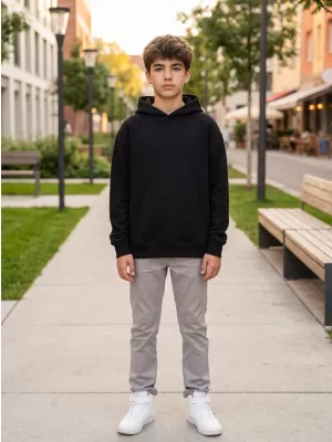 Dječji sweatshirt MALFINI CHILL 423 CRNA