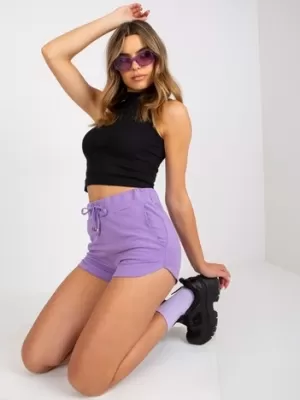 Ženske kratke hlače BASIC FEEL GOOD AP-SN-119.07 LJUBIČICA
