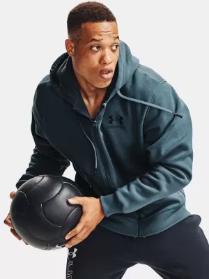 Muški sweatshirt UNDER ARMOUR RIVAL FLEECE AMP FZ HD 1357113-467 PLAVA