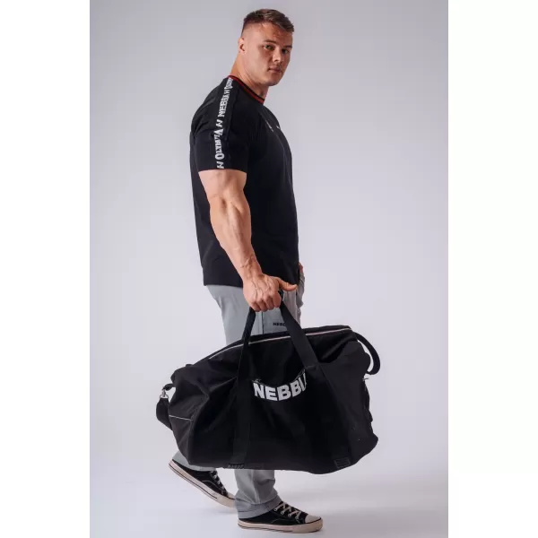  Muške majice NEBBIA OLYMPIA MUSCLE COVER 942 CRNA 