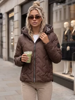 Ženska jakna DSTREET TY5772 SMEĐA