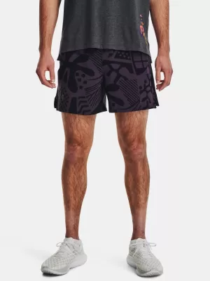 Muške kratke hlače UNDER ARMOUR WE RUN IN PEACE SHORT 1377048-001 CRNA