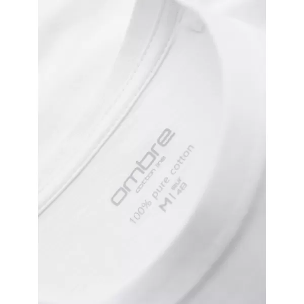 Muška majica kratkih rukava OMBRE OM-TSBS-0268 CRNO/BIJELO/PLAVO 