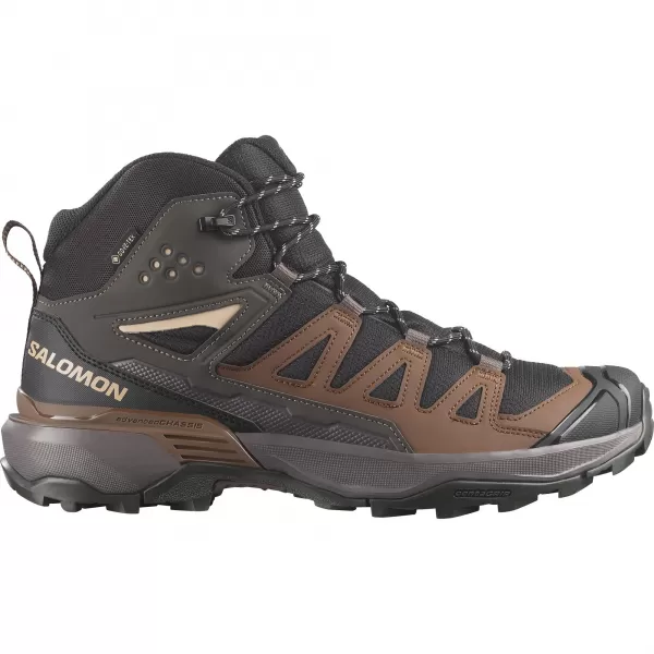  Muške cipele SALOMON X ULTRA 360 MID GORE-TEX L45473200 CRNI/TAMNI GALEB SIVI/TAMNA ZEMLJA 
