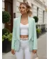 Ženska jakna DSTREET PY0144 SVIJETLO ZELENA