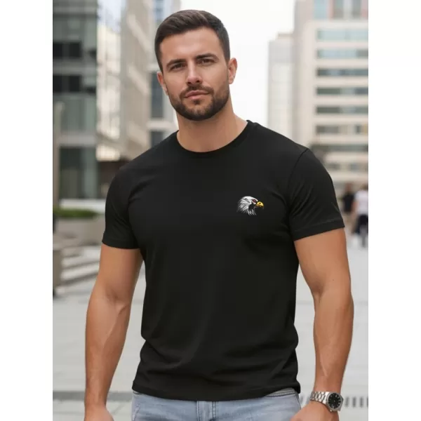  Muška majica kratkih rukava DSTREET NX0148R-BK CRNA 