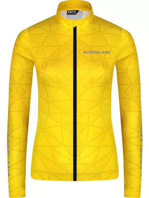 Ženski biciklistički dres NORDBLANC VELOFLOW NBSLF8105 JANTAR