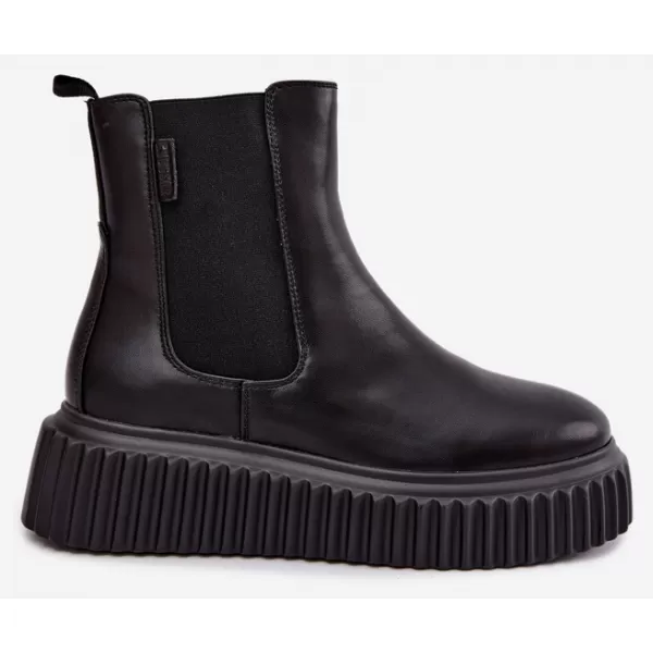  Ženske gležnjače BIG STAR SHOES UU274334 CRNA 