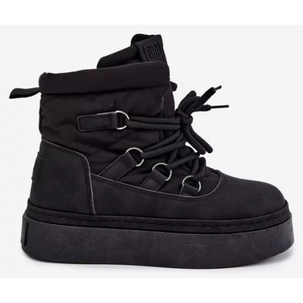 Ženski snjegovići BIG STAR SHOES UU274189 CRNA 
