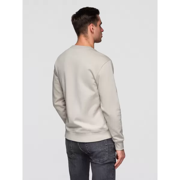 Muški sweatshirt OMBRE OM-SSBN-0271 SVIJETLO BEŽ 