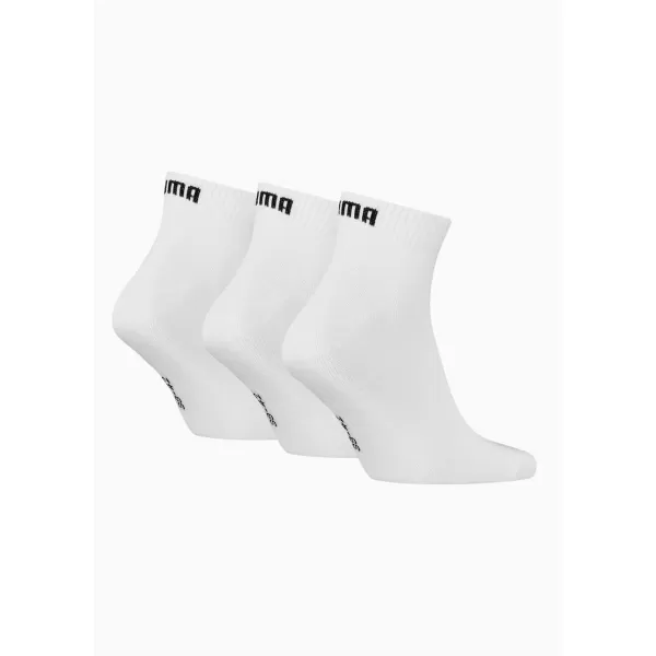  Čarape PUMA UNISEX QUARTER PLAIN 3P 93858909 BIJELA 