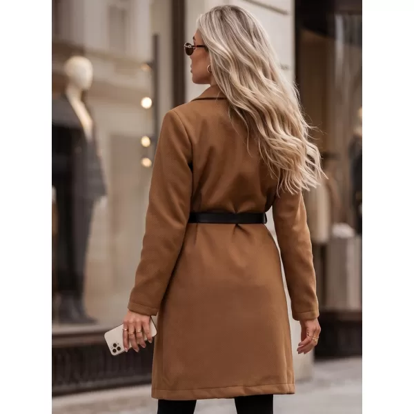  Ženski kaput DSTREET NY0641 KARAMELA 