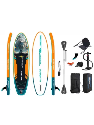 Daska za veslanje RIDEWAVE STELLAR YETI 10' COMBO NEODREĐENO