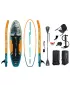 Daska za veslanje RIDEWAVE STELLAR YETI 10' COMBO NEODREĐENO