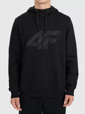 Muški sweatshirt 4F WMM00TSWSM2548 DUBOKA CRNA