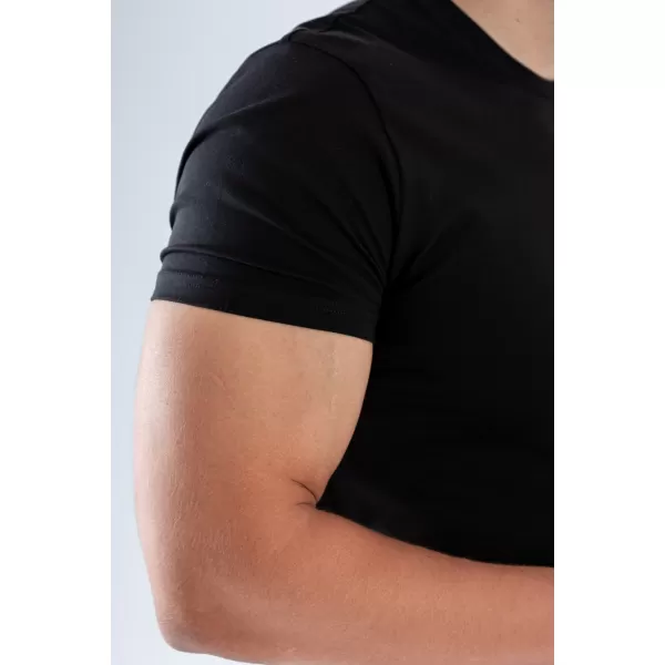  Muške majice NEBBIA MIKE MUSCLE FIT 158 CRNA 